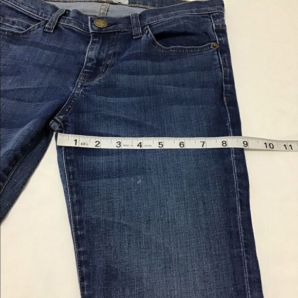 Current/Elliott Sample Blue Wash Flare Leg Jeans - Picture 8 of 15